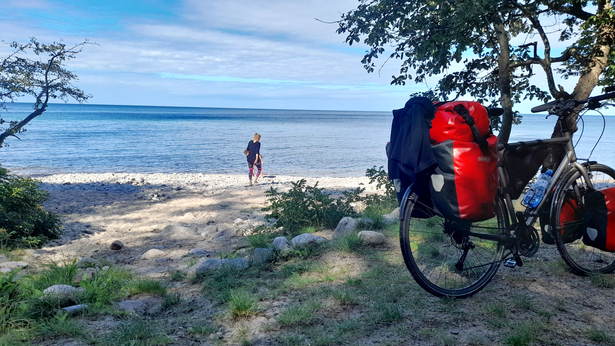 Pláž nedaleko Gudhjemu